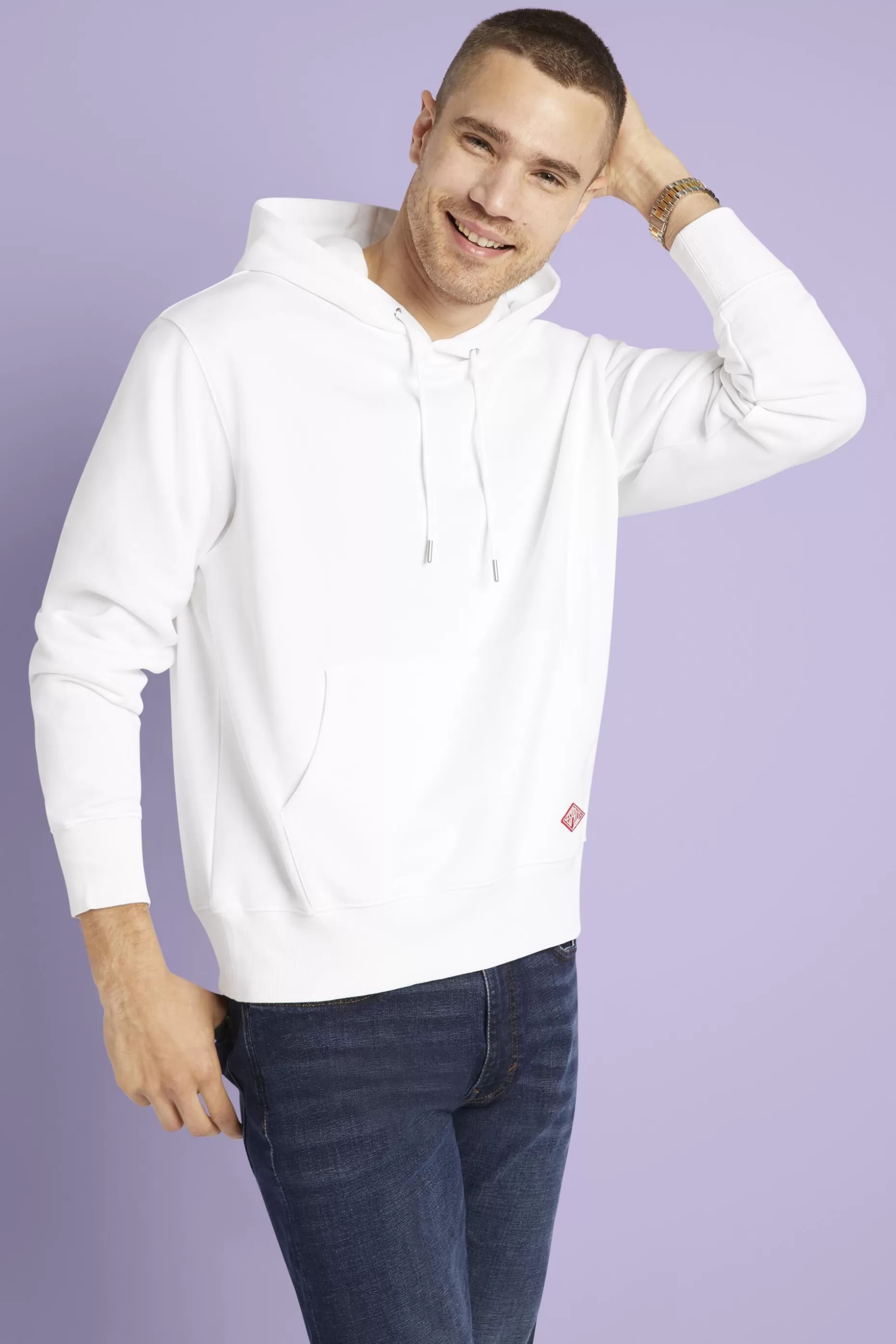 ESPRIT Fleece Logo Hoodie at our Online Shop *Men Sweatshirts + Hoodies